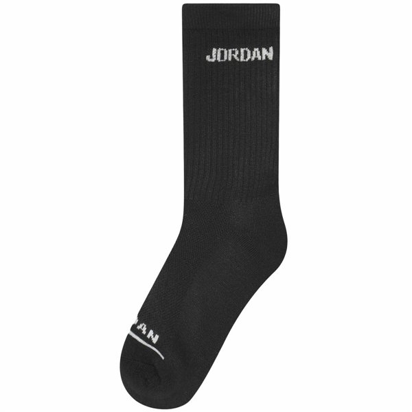 Sports Socks Jordan JHB JORDAN LEGEND CREW 6PK BJ0343 023 Black Children's 6 Units