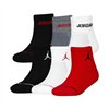 Sock pack Jordan JHB JORDAN LEGEND ANKLE BJ0342 RK2 Black Multicolour Children's 6 Pieces