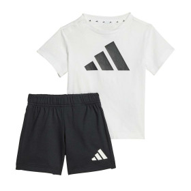 Children's Sports Outfit Adidas I BL T-SET 160 JE1388 White