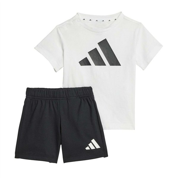 Children's Sports Outfit Adidas I BL T-SET 160 JE1388 White