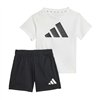 Children's Sports Outfit Adidas I BL T-SET 160 JE1388 White