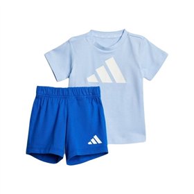 Children's Sports Outfit Adidas BL T-SET 160 JC9641 Blue