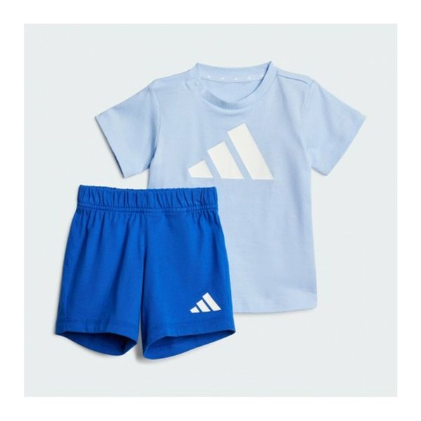 Children's Sports Outfit Adidas BL T-SET 160 JC9641 Blue