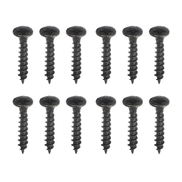Black wall hanger - set of 5