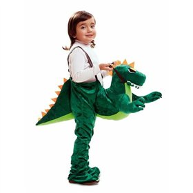 Costume for Children My Other Me Dino Rider Green