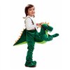 Costume for Children My Other Me Dino Rider Green