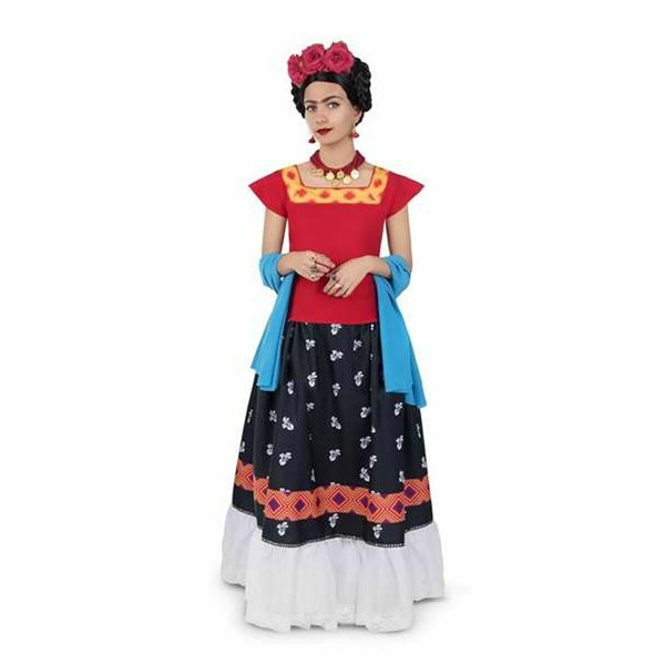Costume for Adults My Other Me Frida Kahlo Red