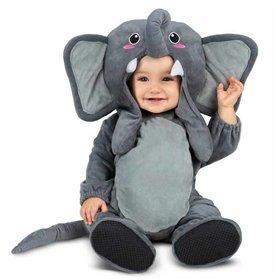 Costume for Babies My Other Me Grey Elephant 4 Pieces