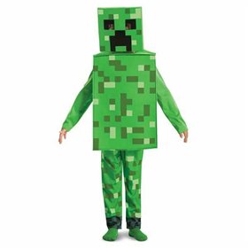Costume for Children Minecraft Creeper 3 Pieces Green