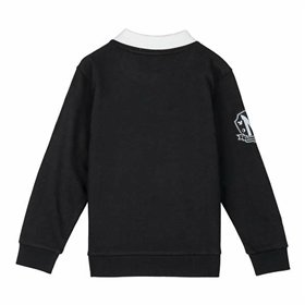 Hoodless Sweatshirt for Girls Wednesday Dark grey