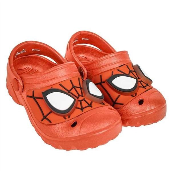 Beach Sandals Spider-Man Red