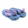 House Slippers Stitch Blue