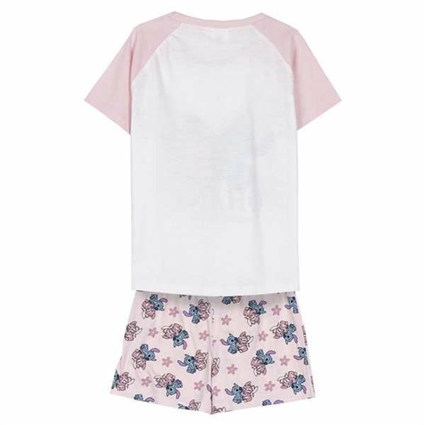 Children's Pyjama Stitch Pink