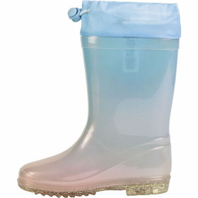 Children's Water Boots Stitch Light Blue