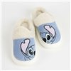 House Slippers Stitch Blue