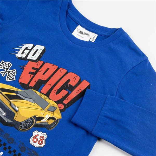 Children's Pyjama Hot Wheels Blue