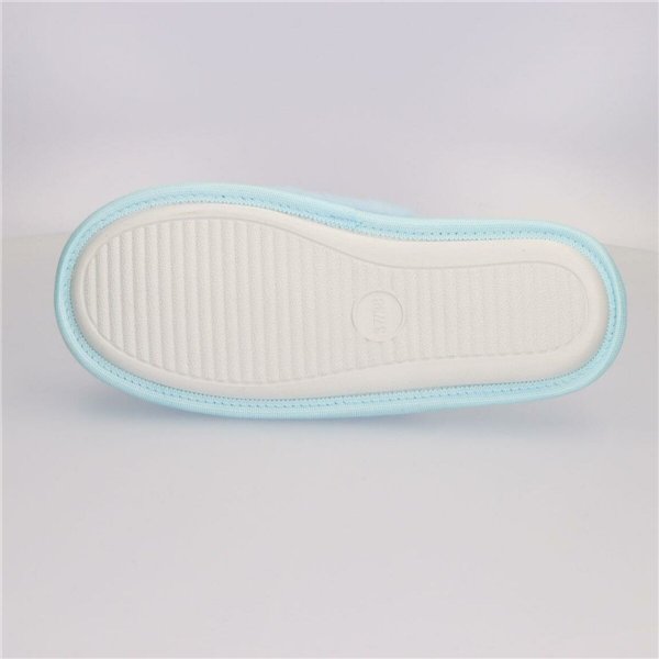 House Slippers Stitch Light Blue