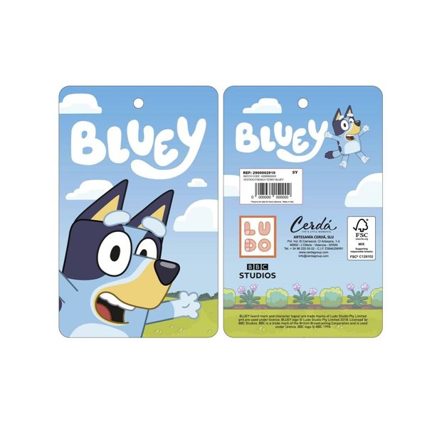 Dress Bluey Light Blue