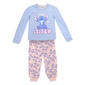 Children's Pyjama Stitch Light Blue