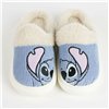 House Slippers Stitch Blue