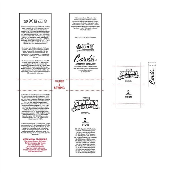 Children's Pyjama Spidey Blue