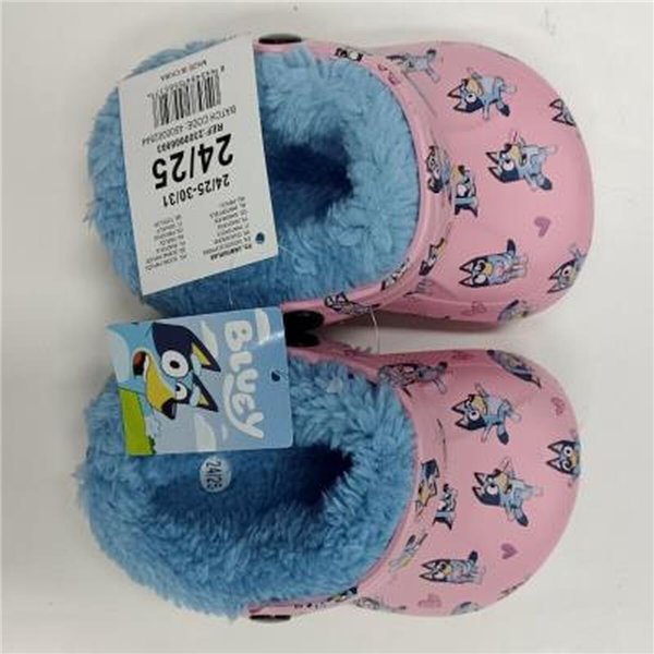 House Slippers Bluey Pink