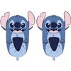 House Slippers Stitch Blue