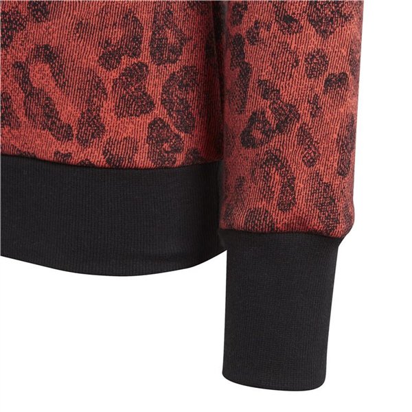 Hoodless Sweatshirt for Girls Adidas YG Crew Red