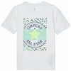 Child's Short Sleeve T-Shirt Converse Boyfriend Graphicrt White