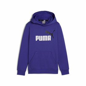 Children’s Hoodie Puma Essentials+ 2 Col Big Logo Blue