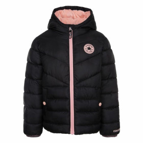 Children's Jacket Converse Solid Mdwt Puffer Black
