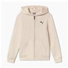 Children's Jacket Puma Essentials+ Graphic Hoodie Fz Beige