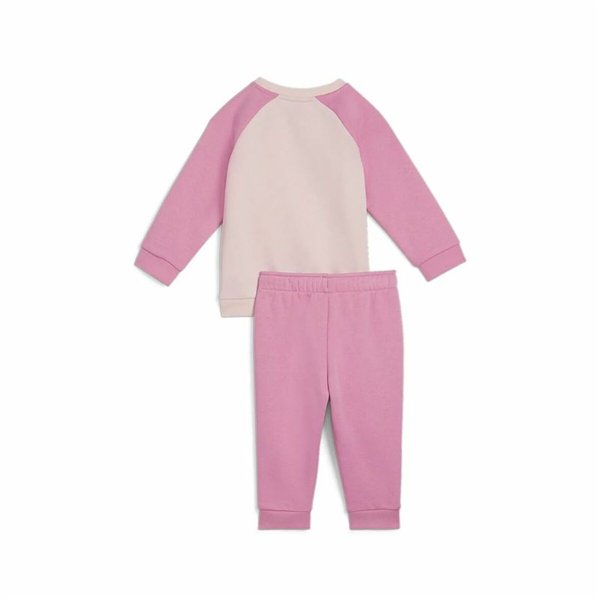 Children’s Tracksuit Puma Minicats Ess Raglan Jogger Fl Pink
