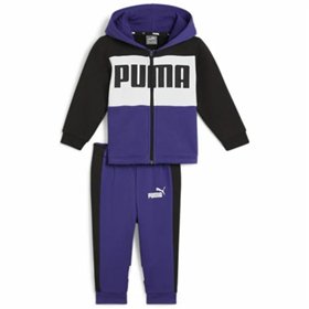 Children’s Tracksuit Puma Minicats Colorblock Jogger Purple