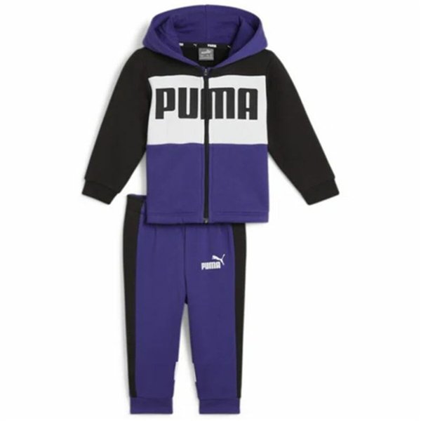 Children’s Tracksuit Puma Minicats Colorblock Jogger Purple