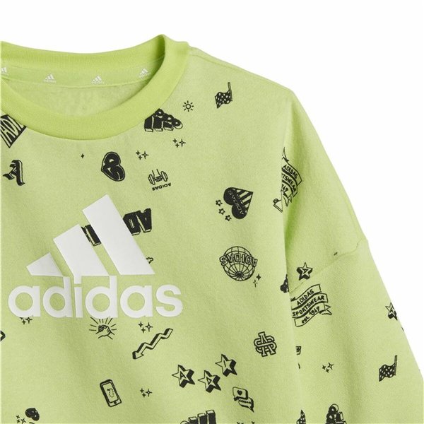 Children’s Tracksuit Adidas I Bluv Q3 Cset Green