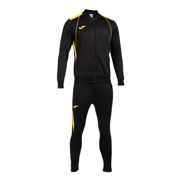 Children’s Tracksuit Joma Sport Championship VII Black 2 Pieces