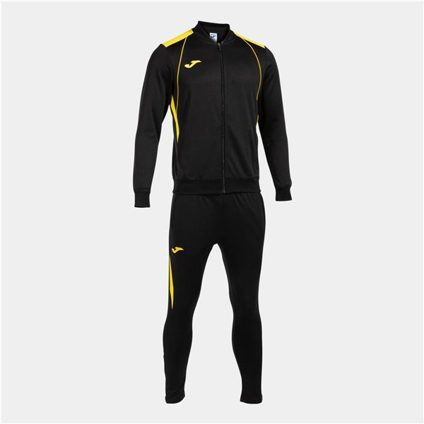 Children’s Tracksuit Joma Sport Championship VII Black 2 Pieces