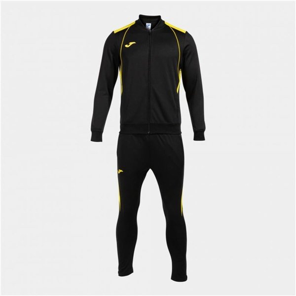 Children’s Tracksuit Joma Sport Championship VII Black 2 Pieces
