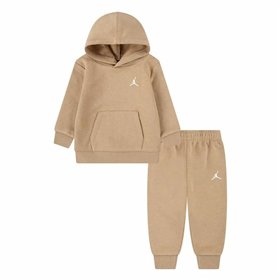 Sports Outfit for Baby Jordan Brooklyn Fleece Po Set Brown 2 Pieces