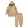 Sports Outfit for Baby Jordan Brooklyn Fleece Po Set Brown 2 Pieces