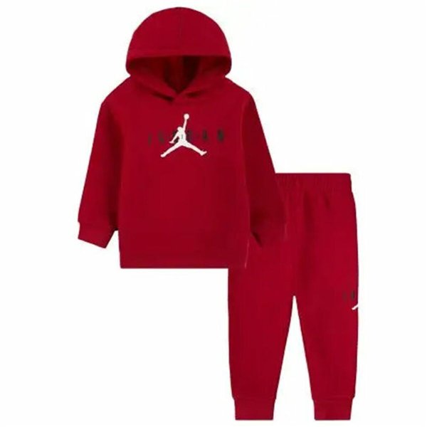 Children's Sports Outfit Jordan Sustainable Red 2 Pieces