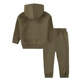 Sports Outfit for Baby Converse Sustainable Core Po Olive 2 Pieces