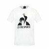 Child's Short Sleeve T-Shirt Le coq sportif Ess N°1 Enfant New White