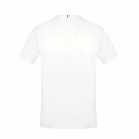Child's Short Sleeve T-Shirt Le coq sportif Ess N°1 Enfant New White