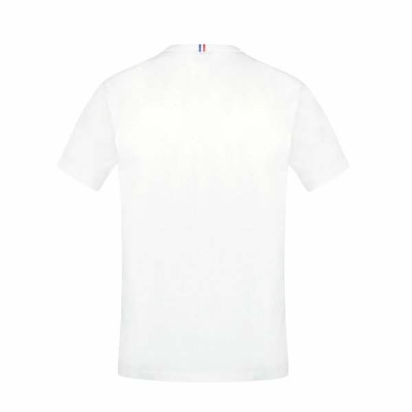 Child's Short Sleeve T-Shirt Le coq sportif Ess N°1 Enfant New White