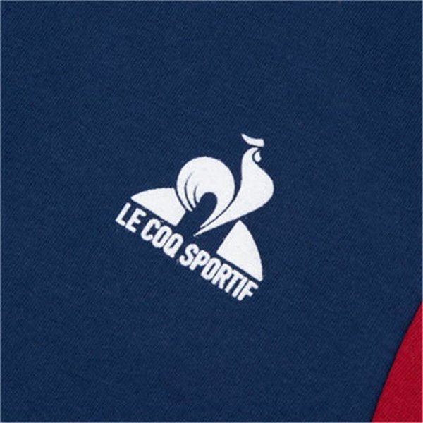 Child's Short Sleeve T-Shirt Le coq sportif Ess N°1 Enfant Black Navy Blue