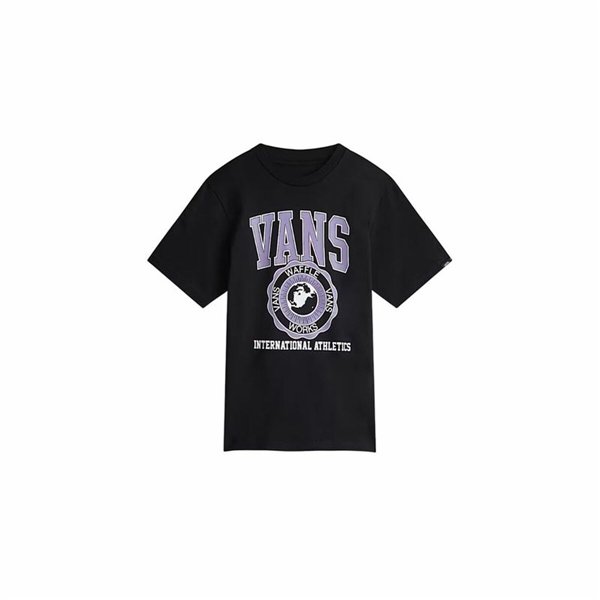 Child's Short Sleeve T-Shirt Vans Inter V Ss Black