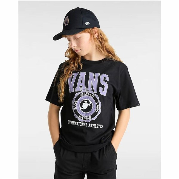Child's Short Sleeve T-Shirt Vans Inter V Ss Black