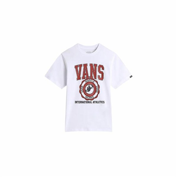 Child's Short Sleeve T-Shirt Vans Inter White
